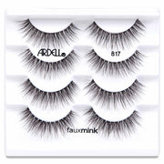 Ardell Faux Mink Lashes Black 817 Multipack (4 Pairs) - Tray Shot